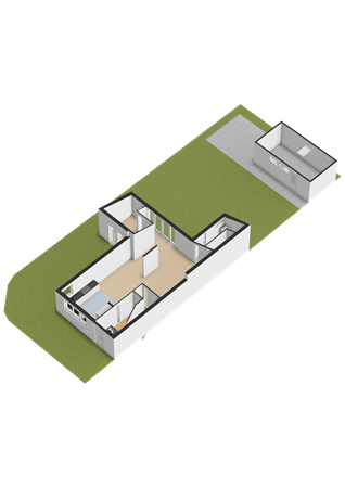 Floorplan - Verlengde Oostsingel 51, 3751 VN Bunschoten-Spakenburg